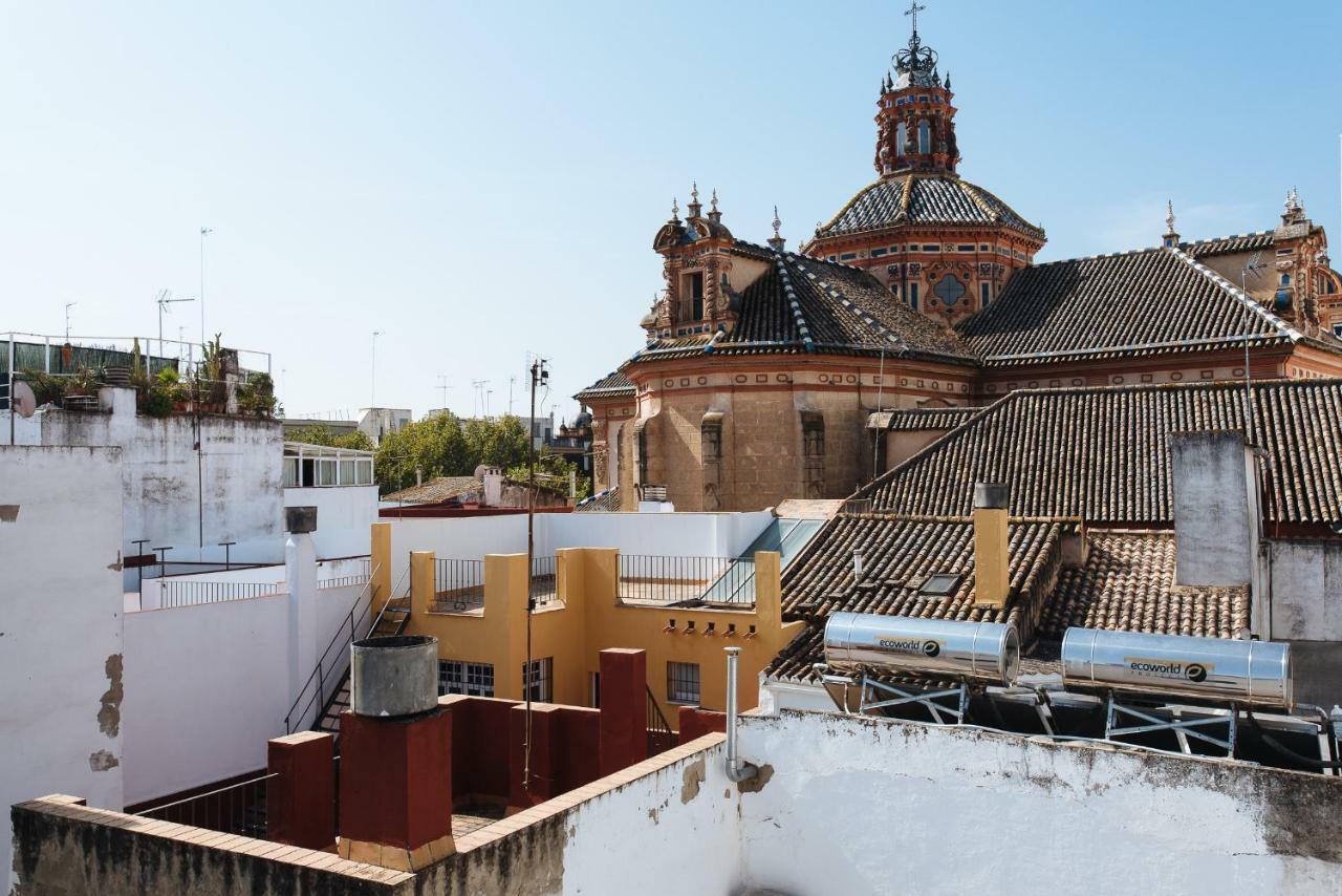 Apartamento Aitana, vistas Iglesia Magdalena desde Azotea Apartamento Sevilla Exterior foto